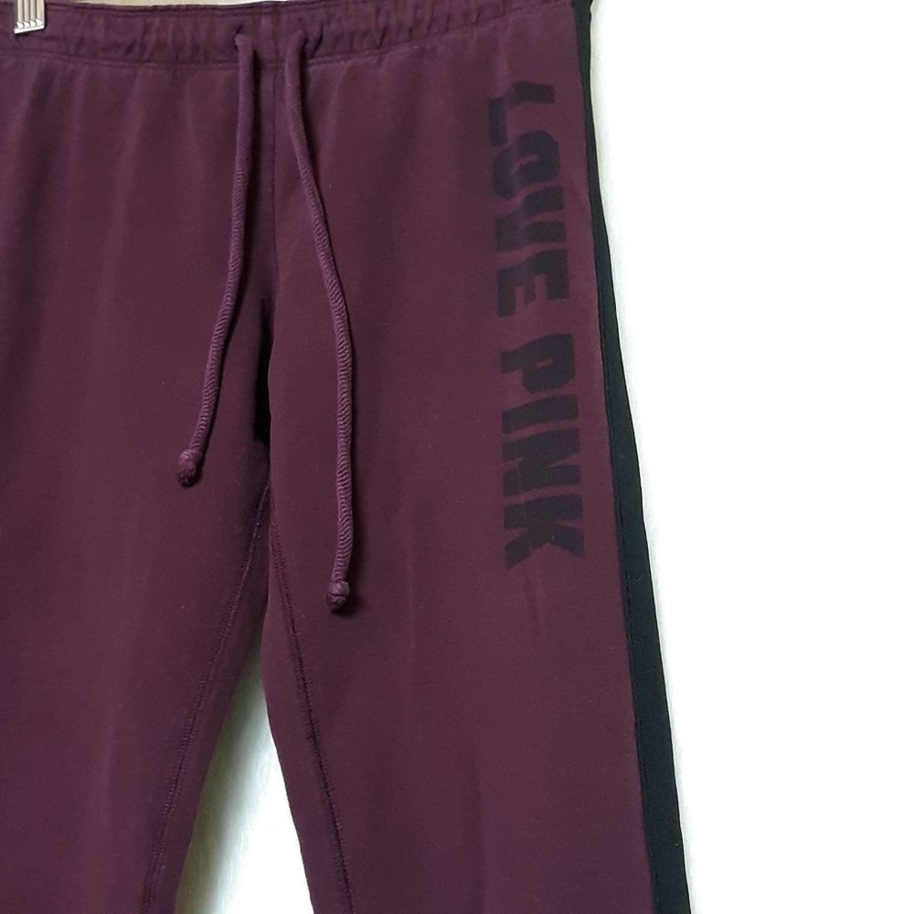 Victoria's Secret PINK Maroon Jogger Sweatpant SZ XS